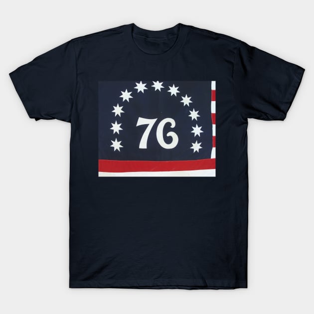 Spirit of 76 Flag T-Shirt by Handy Unicorn